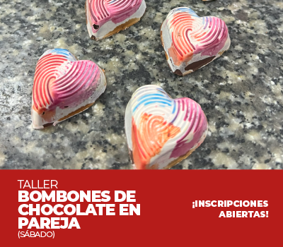 Taller Bombones de Chocolate en Pareja (Sábado)