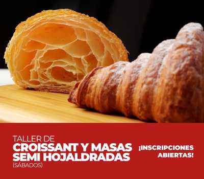 Taller Croissant y Masas Semi Hojaldrada