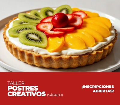 Taller de Postres Creativos (Sábado)